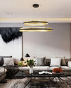 WOMO Tiered Circular Led Chandelier-WM2119b thumbnail