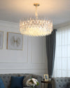 WOMO Rose Gold Round Crystal Chandelier-WM2545 thumbnail