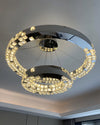 WOMO Tiered Circular Crystal Chandelier-WM2544 thumbnail