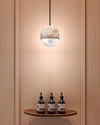 WOMO Alabaster Globe Pendant Light-WM2903 thumbnail