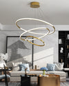 WOMO Tiered Circular Led Chandelier-WM2725 thumbnail