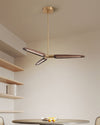 WOMO 3/5 Light Wood Pendant Light-WM2524 thumbnail