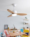 WOMO Mid Century Modern Ceiling Fan Lamp-WM5043 thumbnail