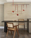 WOMO Dome Leather Linear Chandelier-WM2319 thumbnail