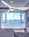 WOMO Coastal White Large Ceiling Fan Lamp-WM5055 thumbnail