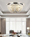 WOMO Bowl Fringe Flush Mount Ceiling Light-WM1137 thumbnail