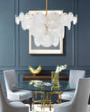WOMO Textured Glass Disc Chandelier-WM2477 thumbnail
