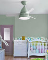 WOMO 3 Blade Tapered Ceiling Fan Lamp-WM5099 thumbnail