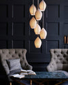 WOMO Ribbed Bud Ceramic Multi-Light Chandelier-WM2132b thumbnail