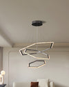 WOMO Tiered Hexagon Crystal Chandelier-WM2712 thumbnail