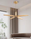 WOMO 3/5 Light Wood Pendant Light-WM2524 thumbnail