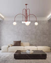 WOMO Glass Globe Arm Chandelier-WM2522 thumbnail