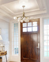 WOMO Frosted Glass Globe Chandelier-WM2915 thumbnail