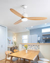 WOMO Mid Century Modern Ceiling Fan Lamp-WM5043 thumbnail