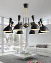 WOMO Adjustable Shaded Chandelier-WM2528 thumbnail