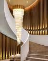 WOMO Gold Cascading Crystal Chandelier-WM2185d thumbnail