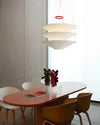 WOMO Tiered Cone Rice Paper Pendant Light-WM2775 thumbnail