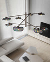WOMO Lotus Leaf Arm Chandelier-WM2607 thumbnail