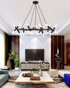 WOMO Modern Candlestick Chandelier-WM2517 thumbnail