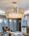 WOMO Rose Gold Round Crystal Chandelier-WM2545 thumbnail
