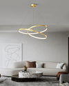 WOMO Swirl Led Brass Pendant Light-WM2354 thumbnail