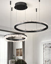 WOMO Black Ring Crystal Chandelier-WM2716 thumbnail