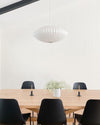 WOMO Flying Saucer Silk Pendant Light-WM2534 thumbnail