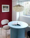 WOMO Tiered Capiz Round Chandelier-WM2346 thumbnail