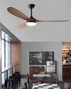 WOMO Large Wood Ceiling Fan with Light - WM5161 thumbnail