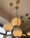 WOMO Milk Glass Globe Pendant Light-WM2674 thumbnail