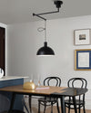 WOMO Glass Dome Offset Pendant Light-WM2591 thumbnail