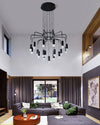 WOMO Black Drop Chandelier -WM2610 thumbnail