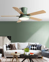 WOMO Low Profile Wood Ceiling Fan Lamp-WM5014 thumbnail
