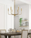WOMO Gold Candlestick Chandelier-WM2509 thumbnail