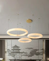 WOMO Alabaster Circle LED Chandelier-WM2873 thumbnail