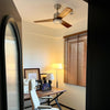 WOMO Silver and Walnut Ceiling Fan Lamp - WM5149 thumbnail
