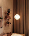 WOMO Fabric Globe Pendant Light-WM2945 thumbnail
