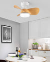 WOMO Small Flush Mount Ceiling Fan Lamp-WM5114 thumbnail