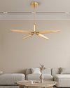 WOMO 3/5 Light Wood Pendant Light-WM2524 thumbnail