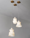 WOMO Hat Shaded Alabaster Pendant Light-WM2896 thumbnail