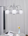 WOMO Glass Globe Arm Chandelier-WM2718 thumbnail