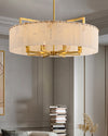 WOMO Round Alabaster Chandelier-WM2390a thumbnail