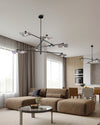 WOMO Lotus Leaf Arm Chandelier-WM2607 thumbnail
