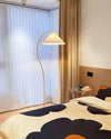 WOMO Pleated Gooseneck Floor Lamp-WM7119 thumbnail