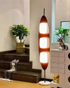WOMO Modern Wood Oval Floor Lamp-WM7080 thumbnail