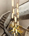 WOMO Cascading Cylinder Alabaster Chandelier-WM2827 thumbnail