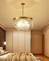 WOMO Round Textured/Seeded Glass Chandelier-WM2741 thumbnail