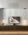 WOMO Staggered Black Ring Pendant Light-WM2609 thumbnail