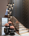 WOMO Cascading Alabaster Staircase Chandelier-WM2862 thumbnail