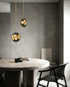 WOMO Pendulum Glass Disc Pendant Light-WM2501 thumbnail
